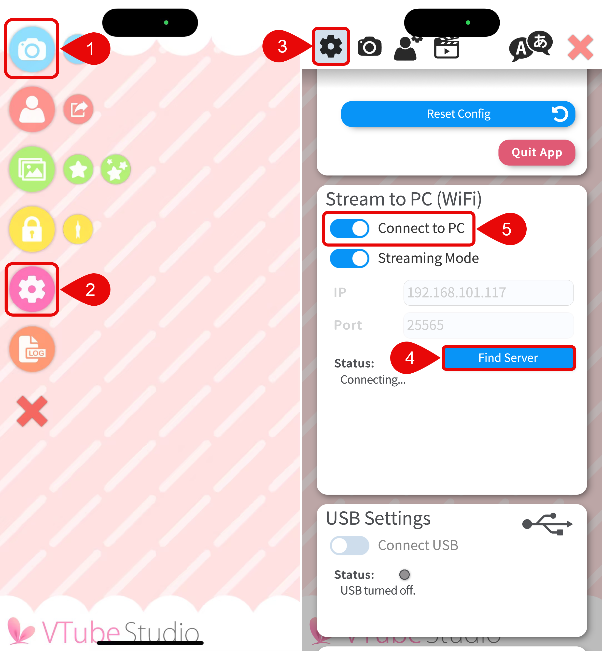 Enable sending tracking data